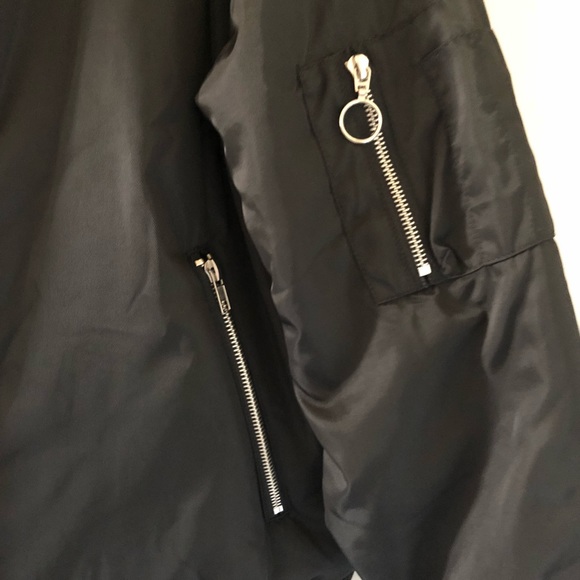 New Georgia Mae Lover Bomber Jacket Size Medium - Picture 5 of 8